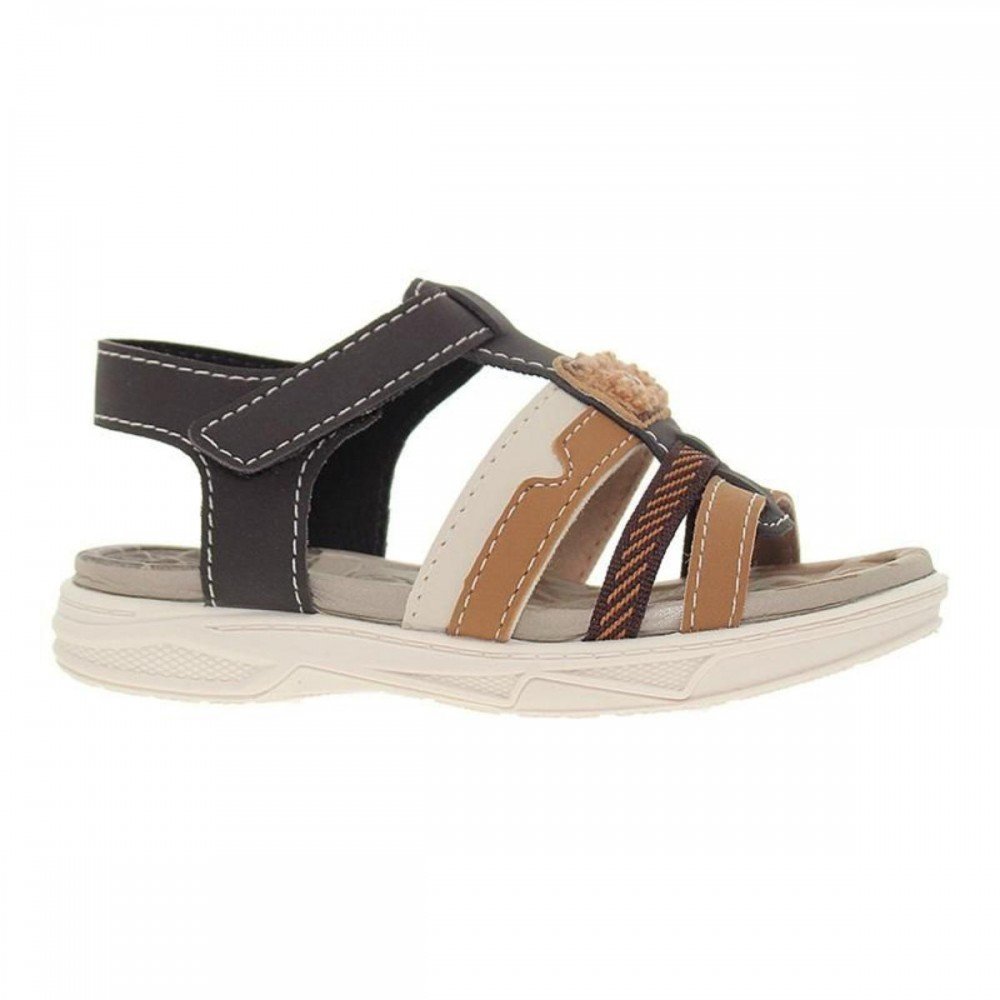 Sandalia Molekinho 2140.757 Menino Infantil Marrom 3