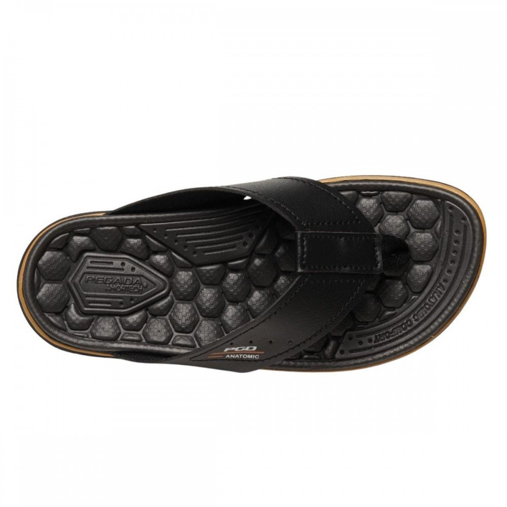 Chinelo Pegada 373331-02 Menino Infantil Preto 4