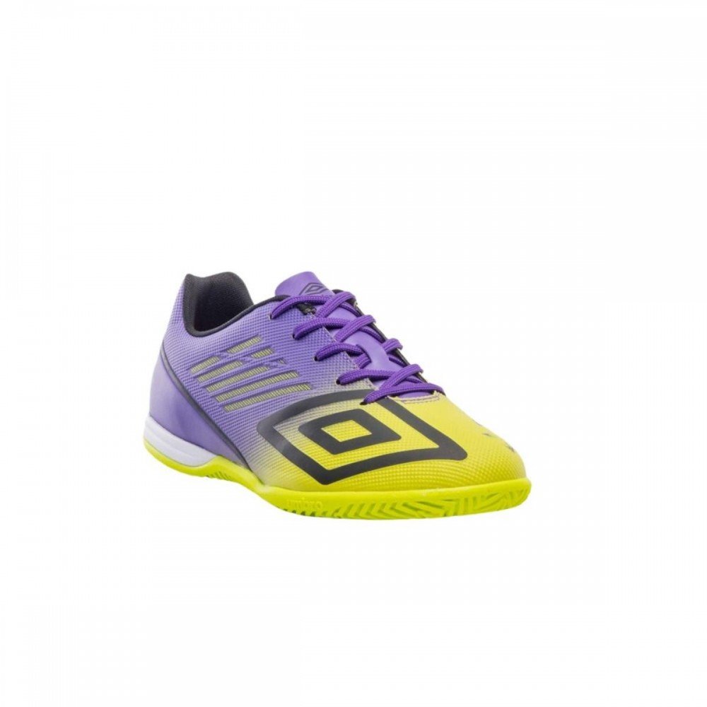 Chuteira Umbro Velocita Decimo Club 601 Masculino Roxo/Amarelo 3