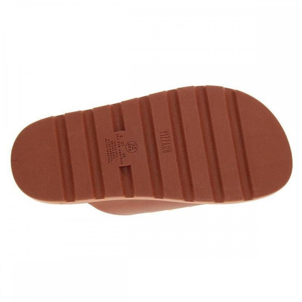 Chinelo Vizzano 6510.117 Tratorado Feminino Marrom 6