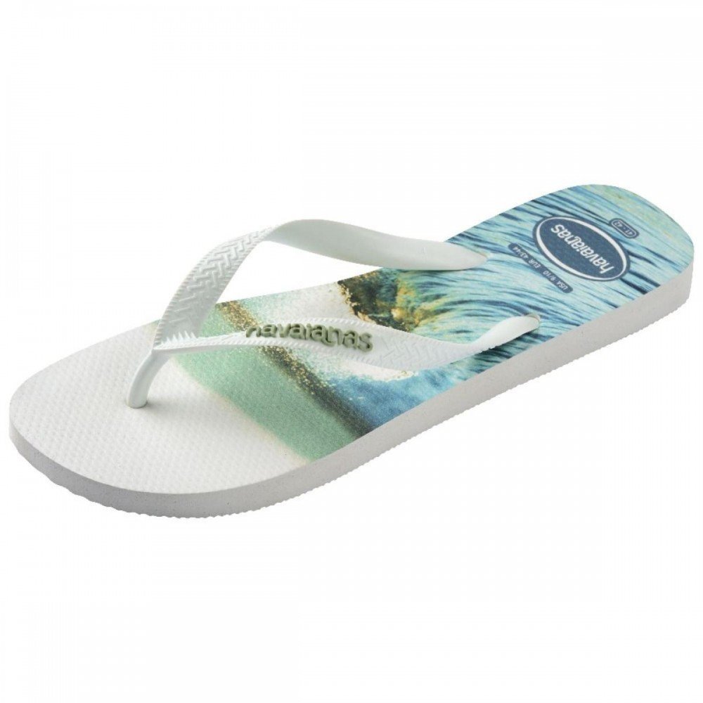 Chinelo Havaianas Top Surfer i 4149971 Masculino Branco 6