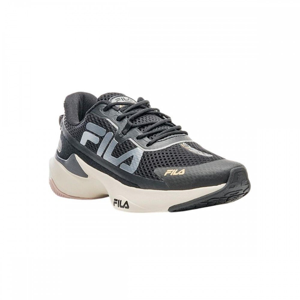 Tenis Fila Recovery 6682 Esportivo Feminino Preto 3