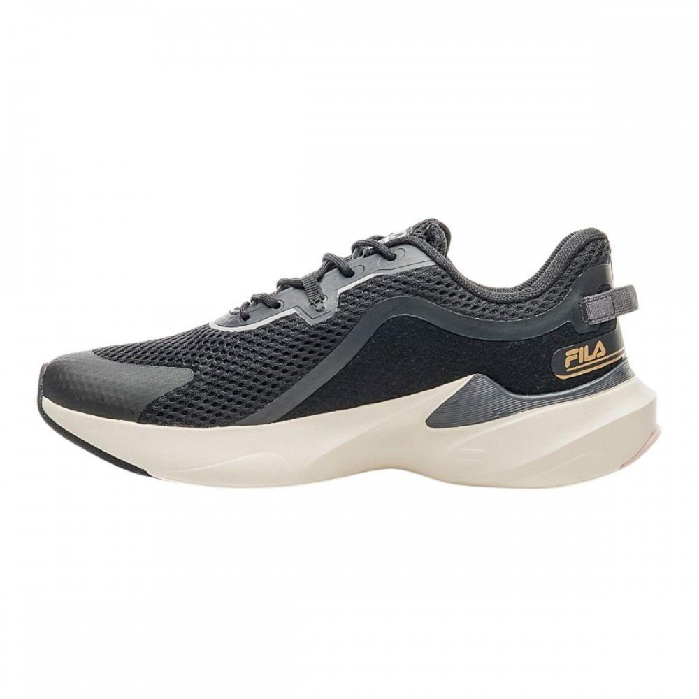 Tenis Fila Recovery 6682 Esportivo Feminino Preto 2