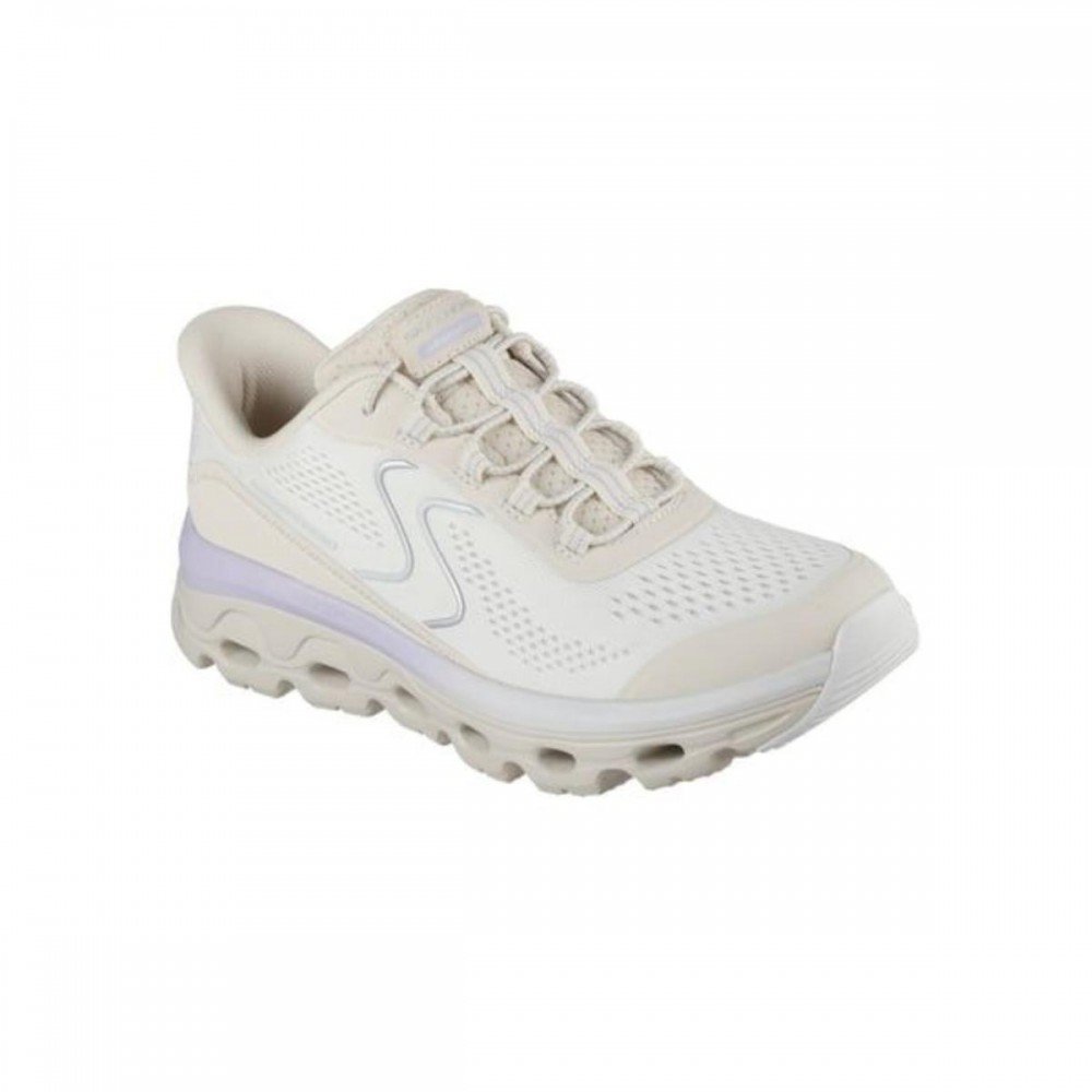 Tenis Skechers Glide Step Sole 180272 Esportivo Feminino Bege 3