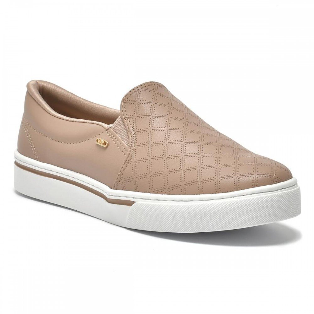Tenis Via Marte 016-023-01 Slip On Feminino