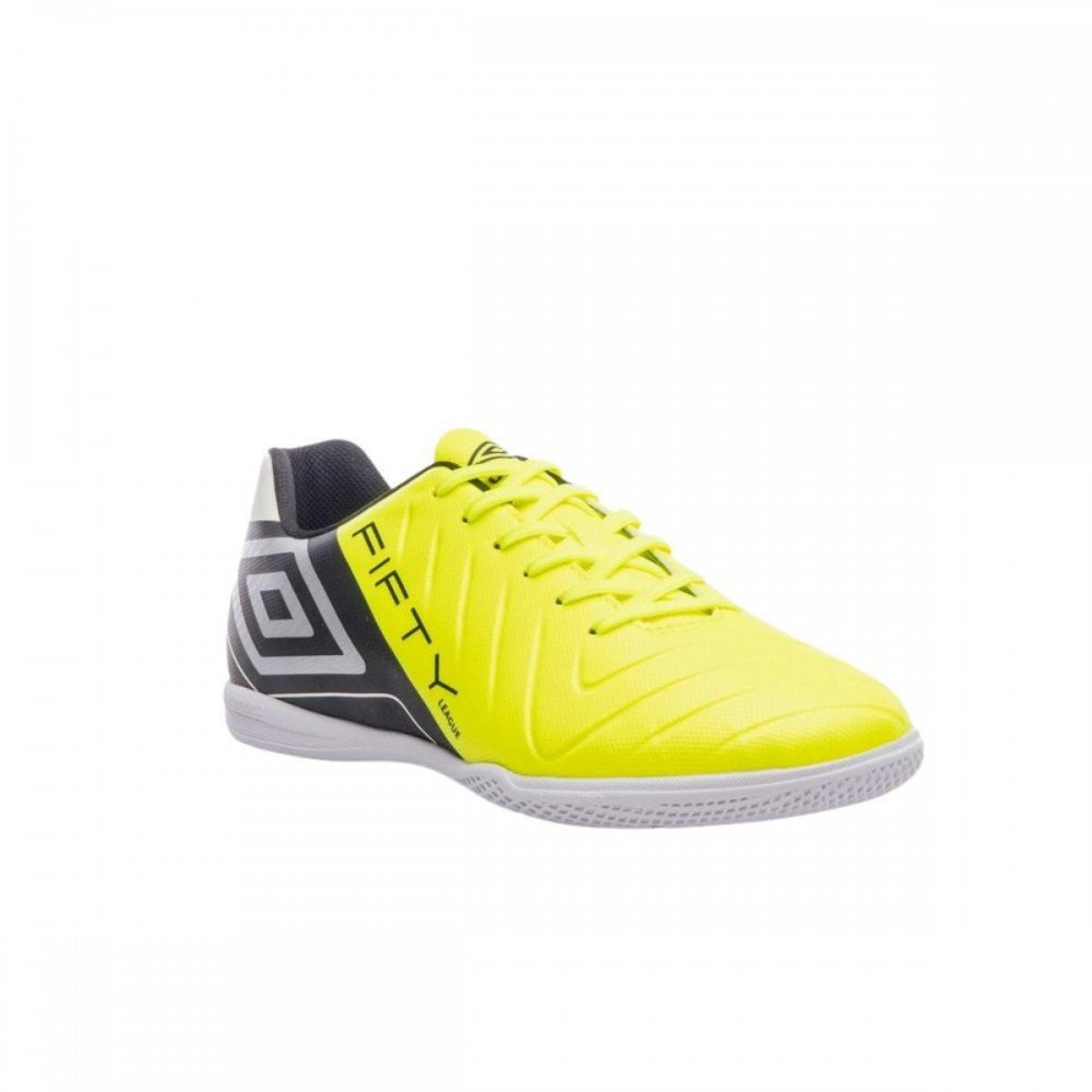 Chuteira Umbro Fifty vi League 618 Futsal Masculino Amarelo 3