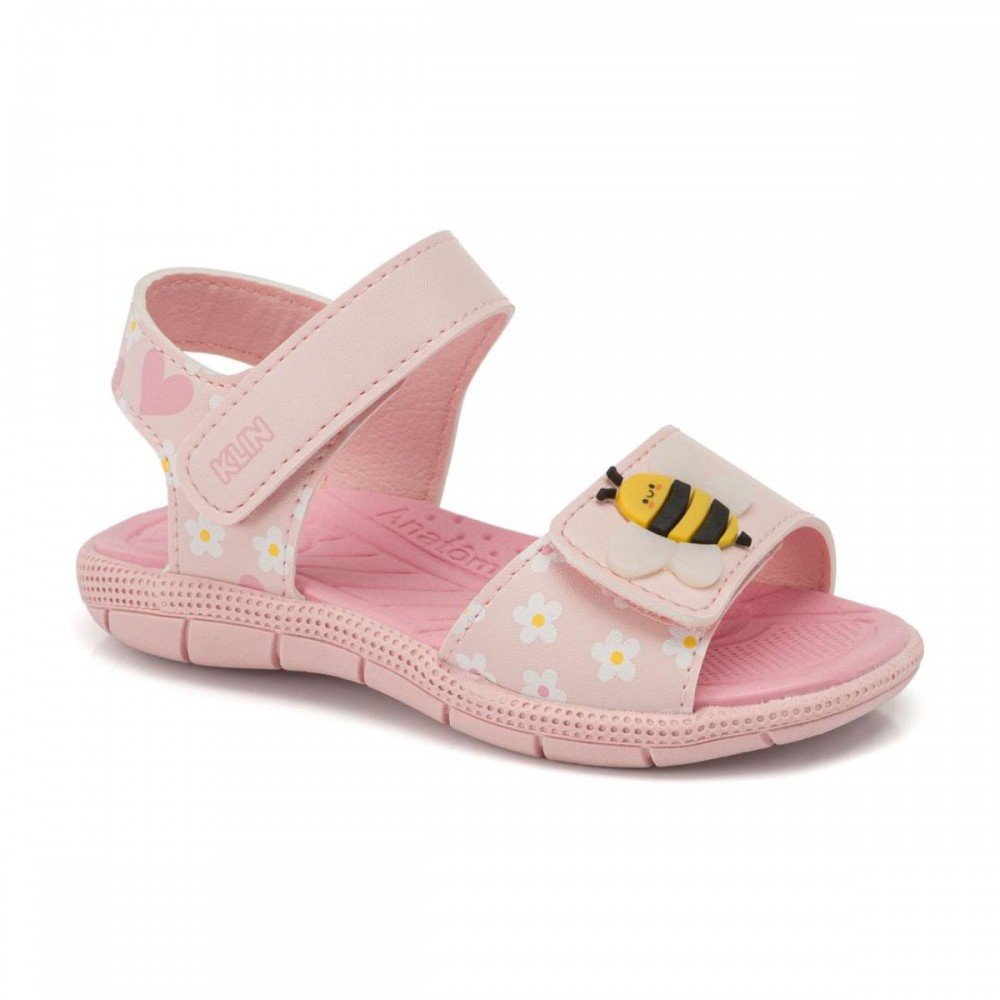 Sandalia Klin 711157 13815 Papete Tic Tac Menina Infantil