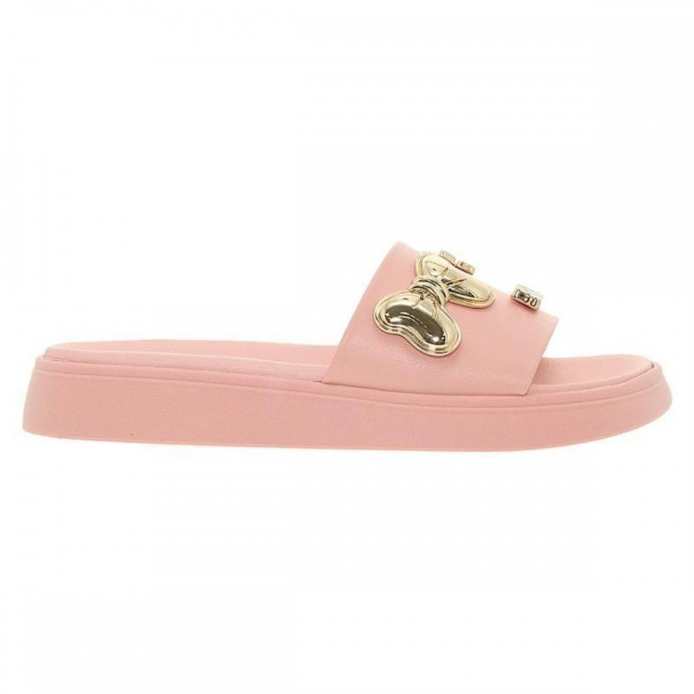 Chinelo Moleca 5469.151 Papete Slide Feminino Rosa 3