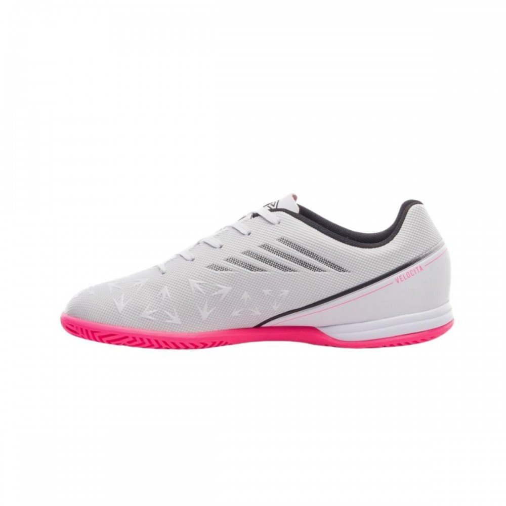 Chuteira Umbro Velocita Decimo Club 210 Indoor Futsal Branco 2