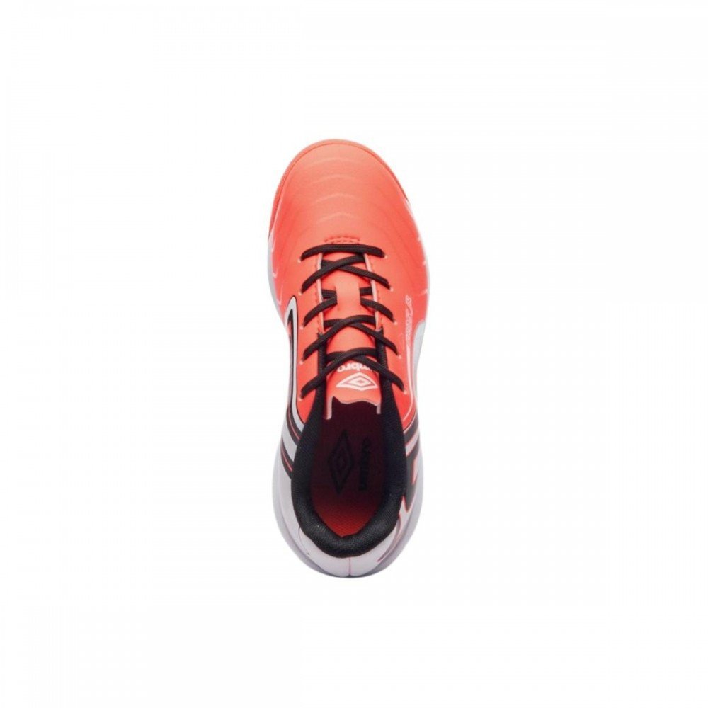Chuteira Umbro Pro 5 Jr 412 Futsal Indoor Infantil Laranja 4