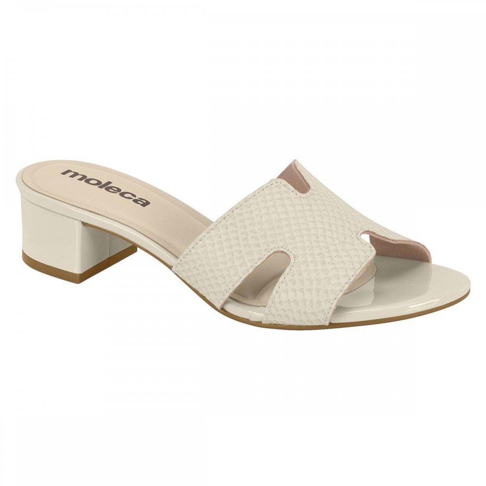 Tamanco Moleca 5259.875 Salto Bloco Feminino