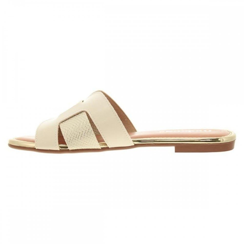 Chinelo Moleca 5435.553 Slide Feminino Branco 2