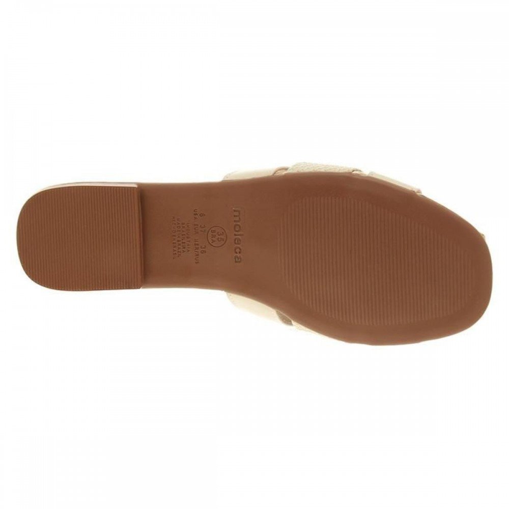 Chinelo Moleca 5435.553 Slide Feminino Branco 6