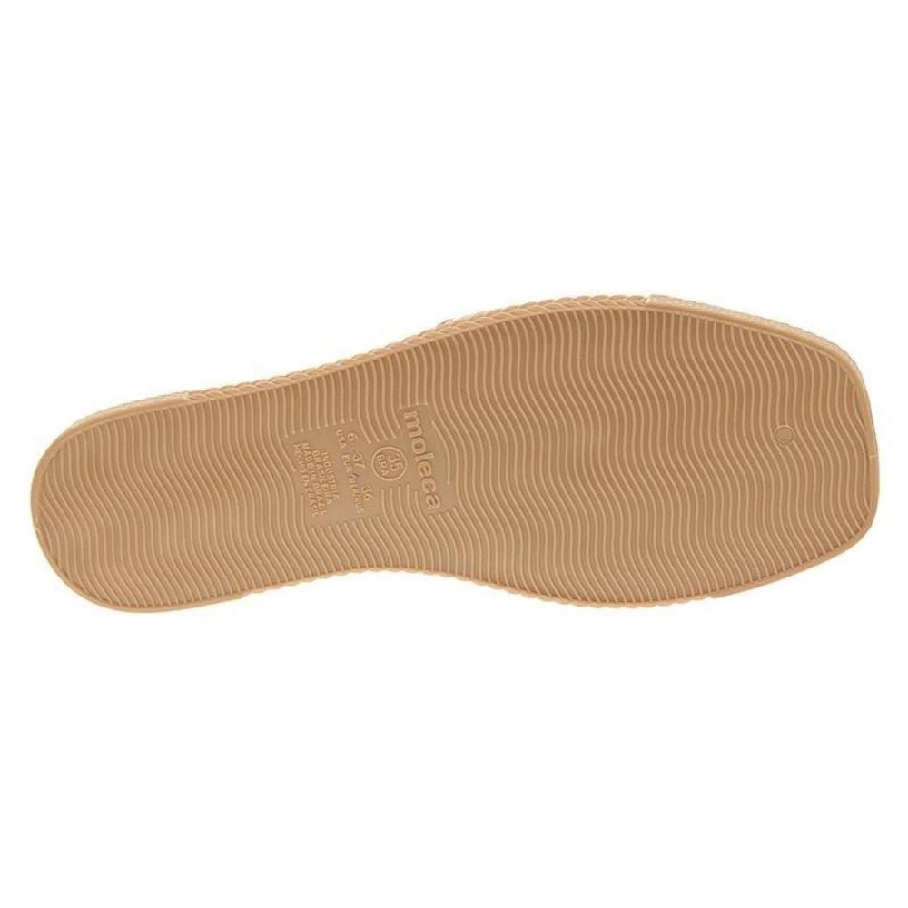 Chinelo Moleca 5494.119 Slide Feminino Bege 4