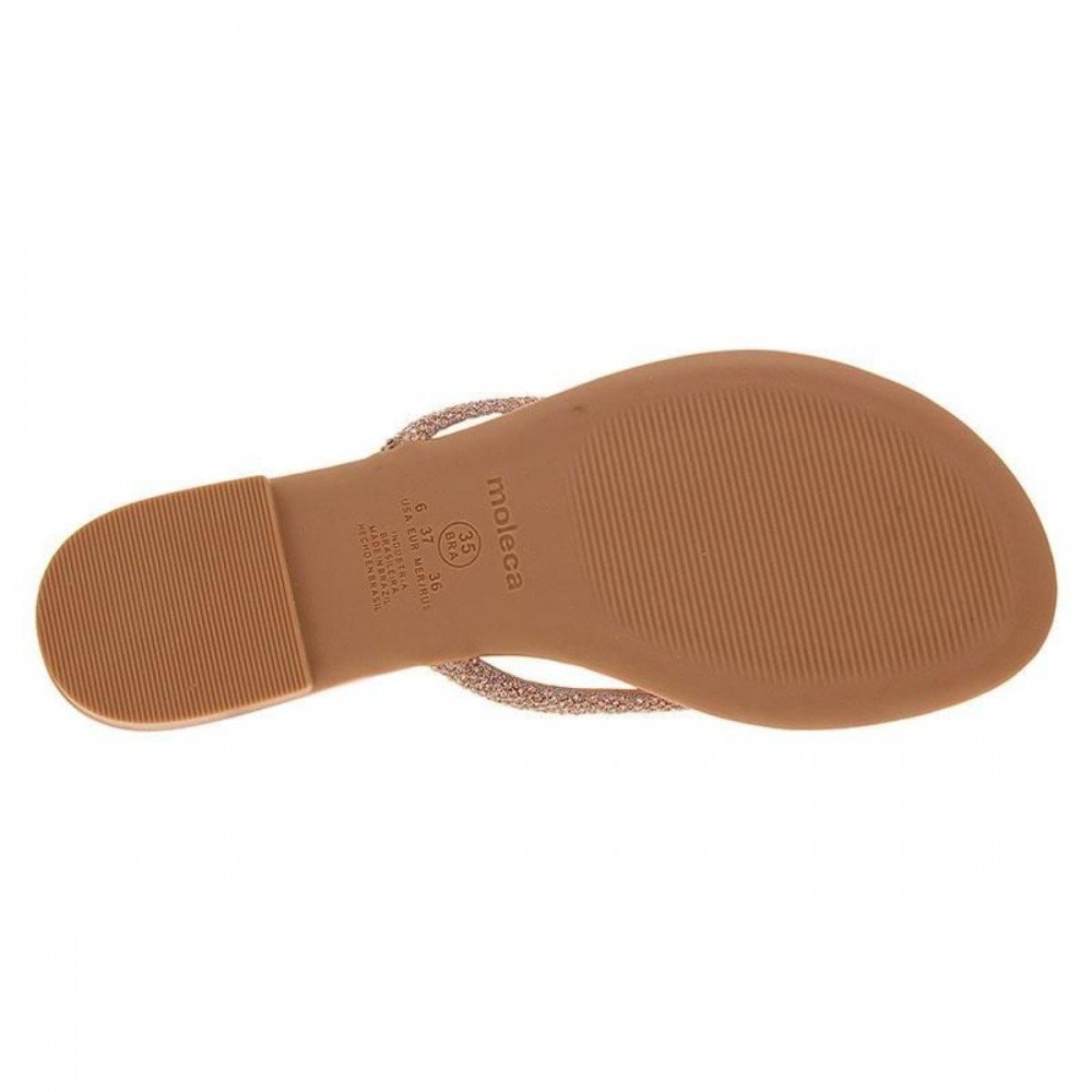 Chinelo Moleca 5557.103 Rasteira Dedo Feminino Rosa 6