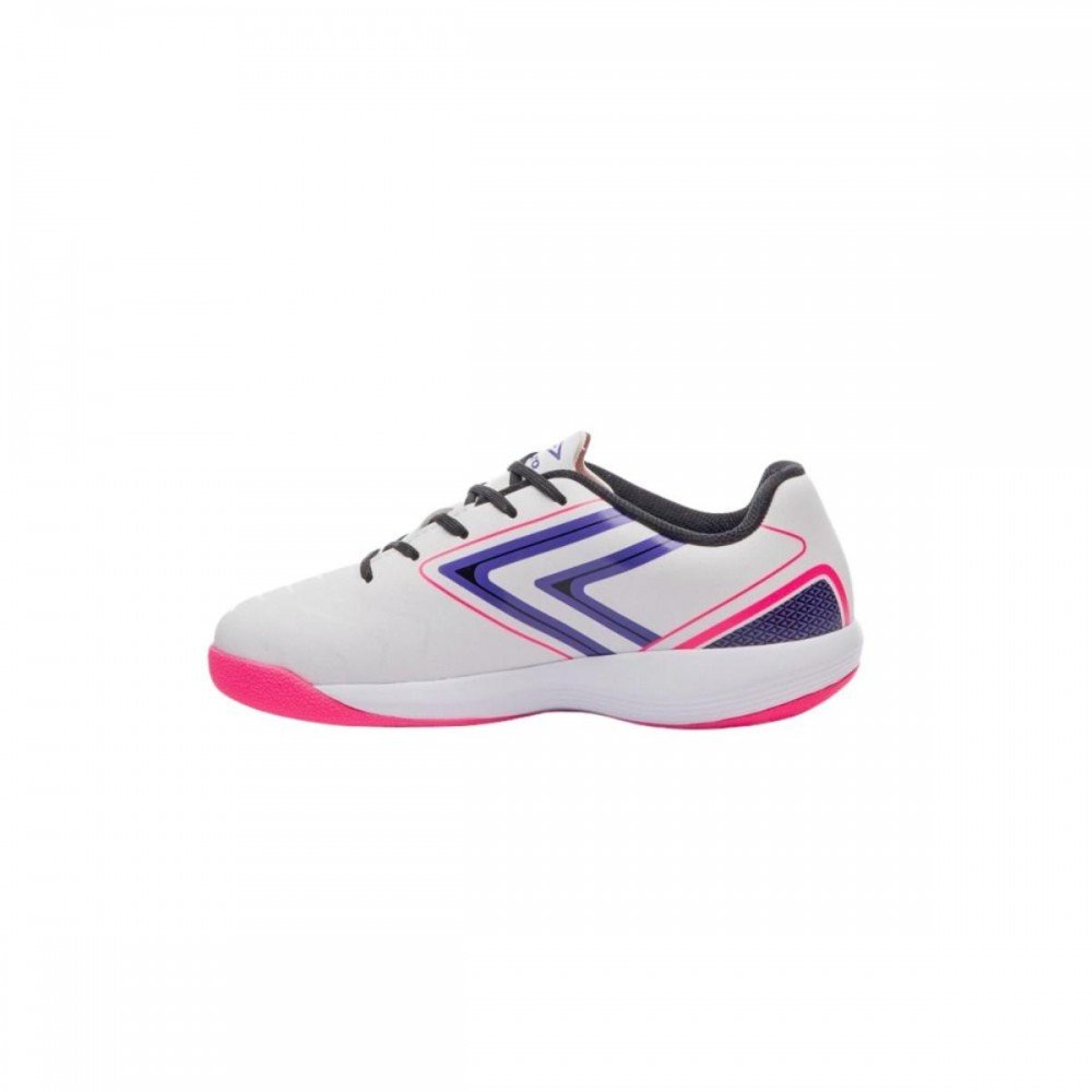 Chuteira Umbro Pro 5 jr 210 Futsal Indoor Branco 2