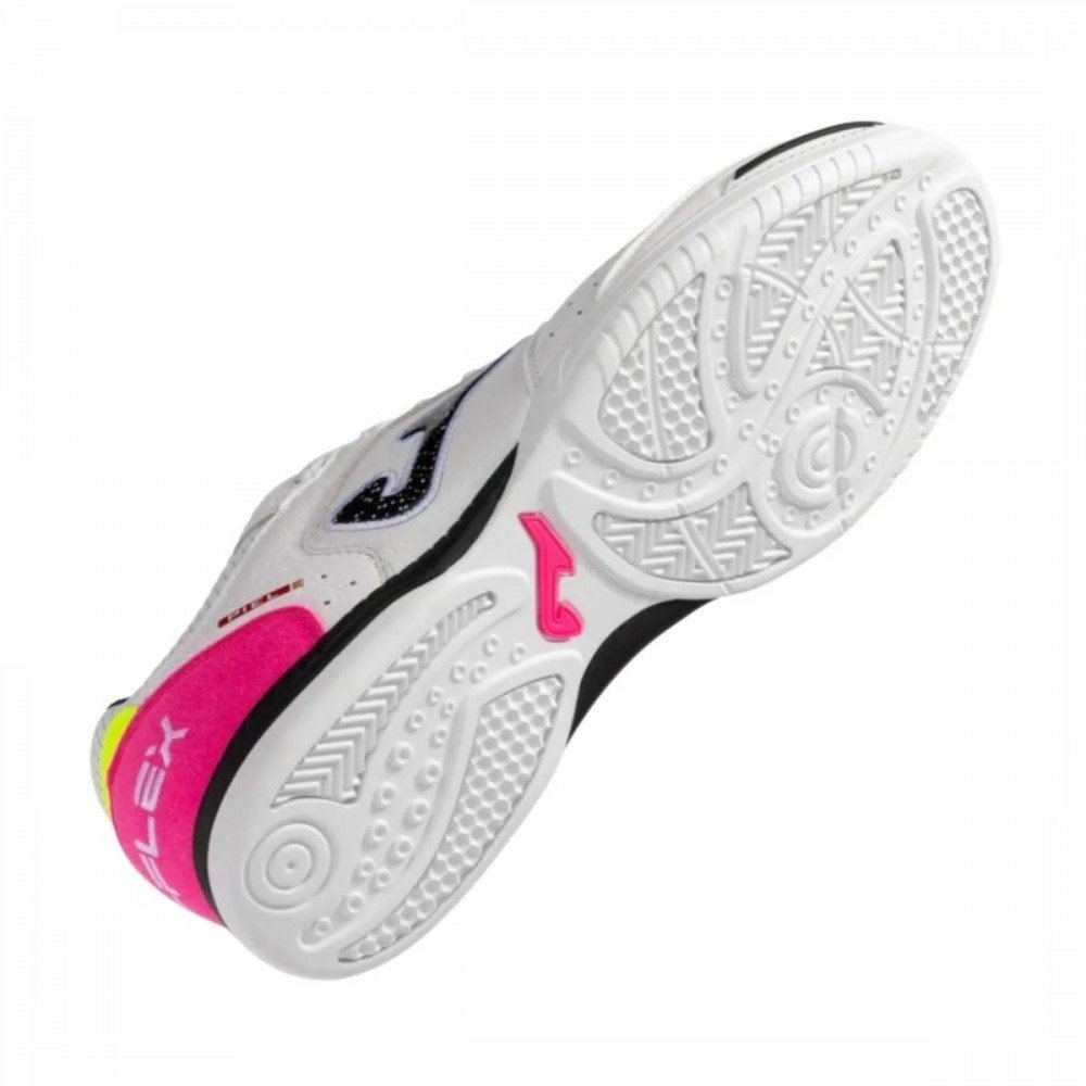 Chuteira Joma Top Flex 2532 Futsal Indoor Branco 4