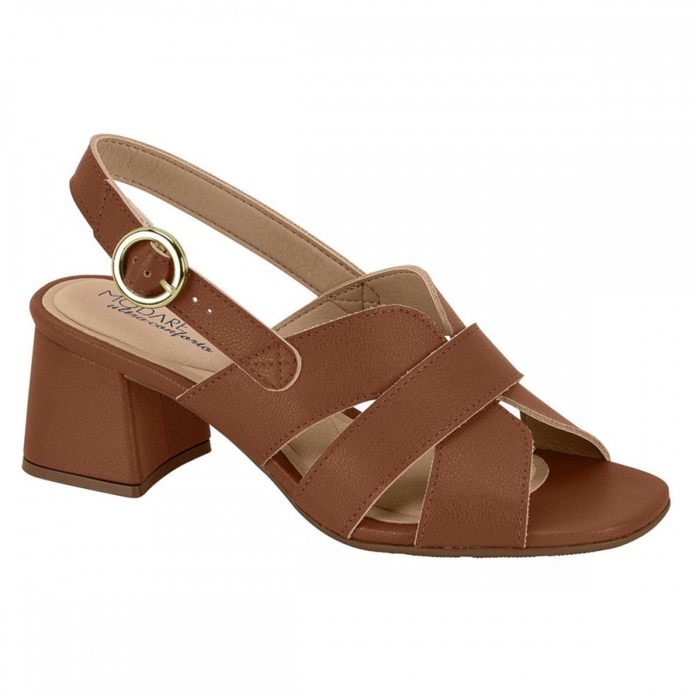 Sandalia Modare 7172.125 Salto Bloco Feminino