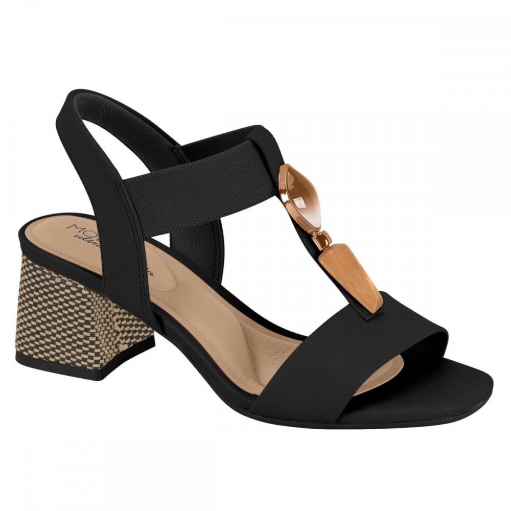 Sandalia Modare 7172.113 Salto Bloco Feminino