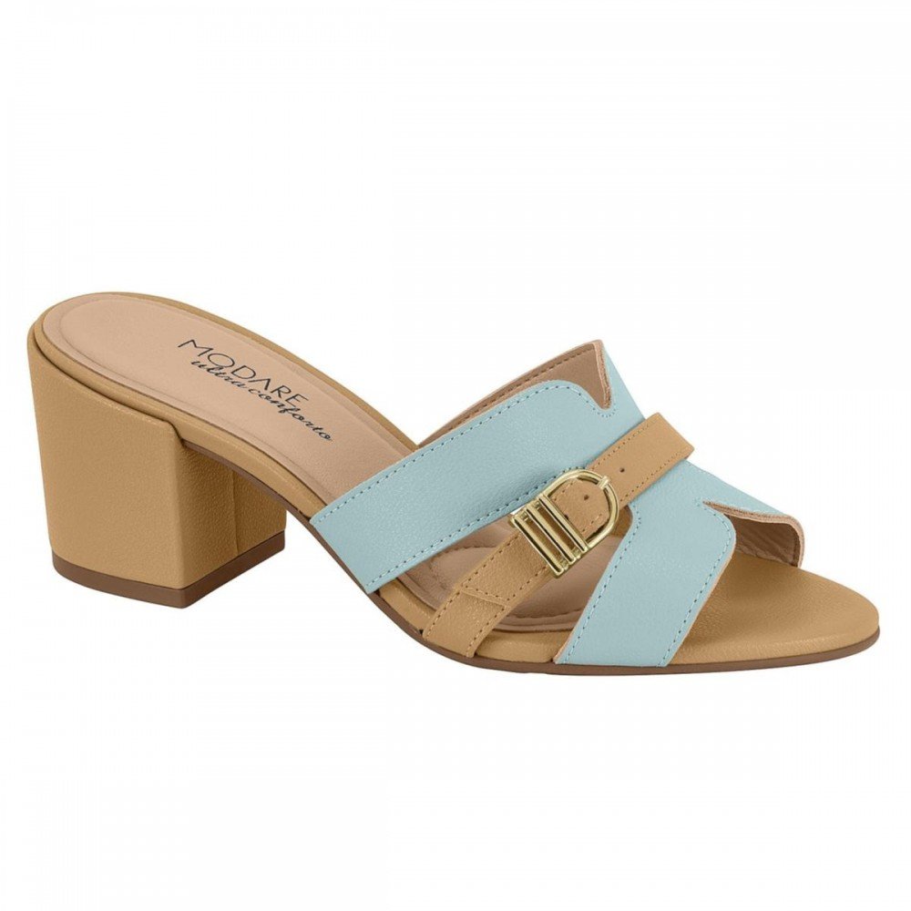 Tamanco Modare 7109.483 Salto Bloco Feminino