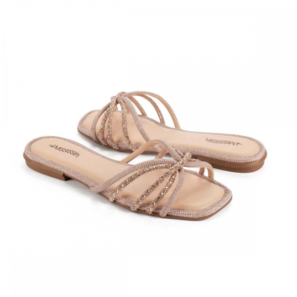 Chinelo Mississipi Mf841 Slide Feminino Rosa 5