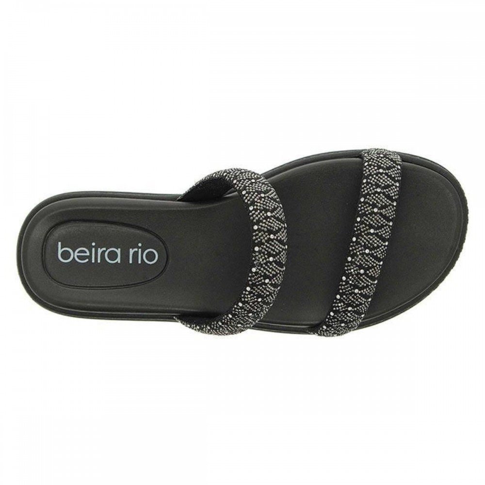 Chinelo Beira Rio 8488.122.29801 Papete Feminino Preto 5