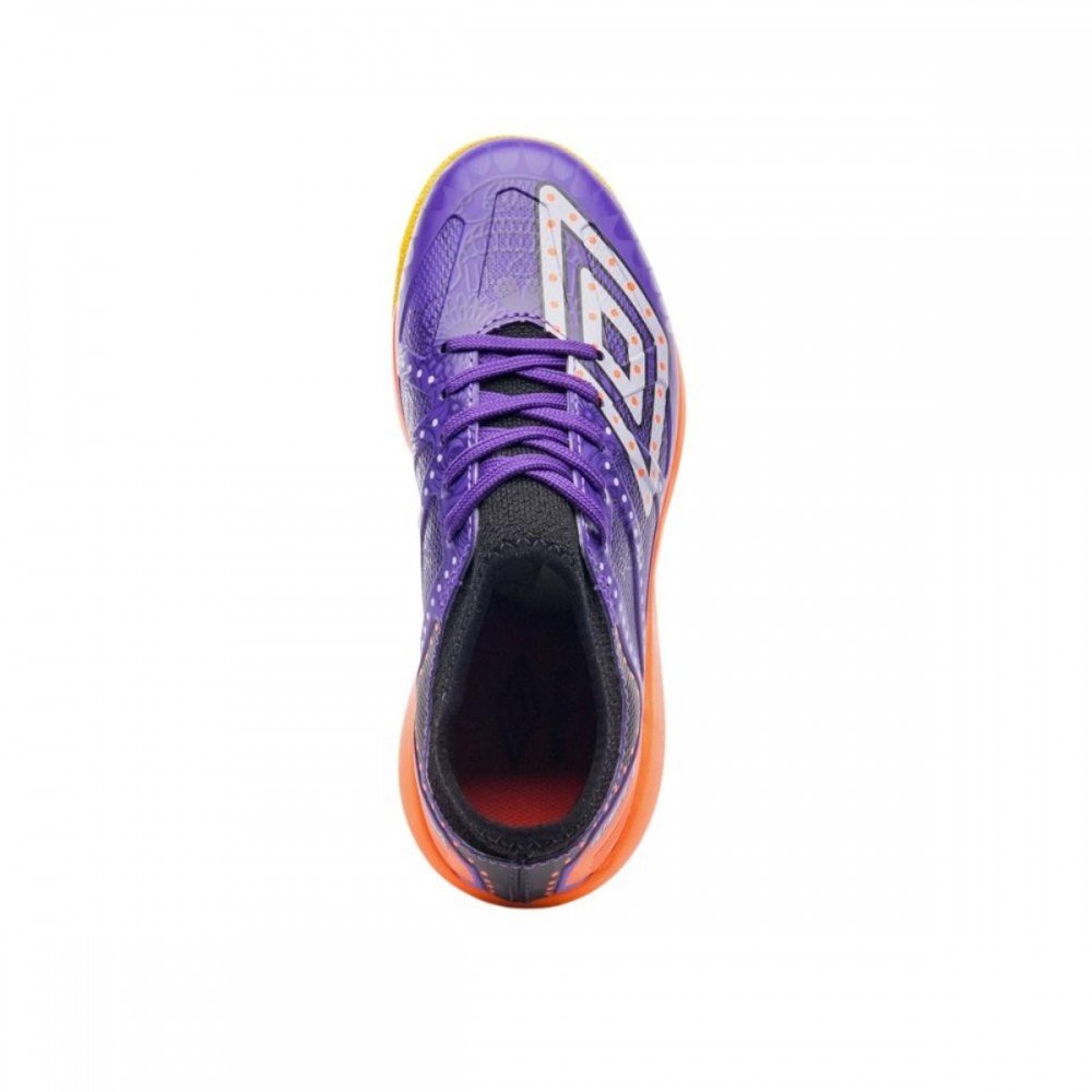 Chuteira Umbro Ultimate Jr 016 Indoor Dia de Los Muertos Roxo 4