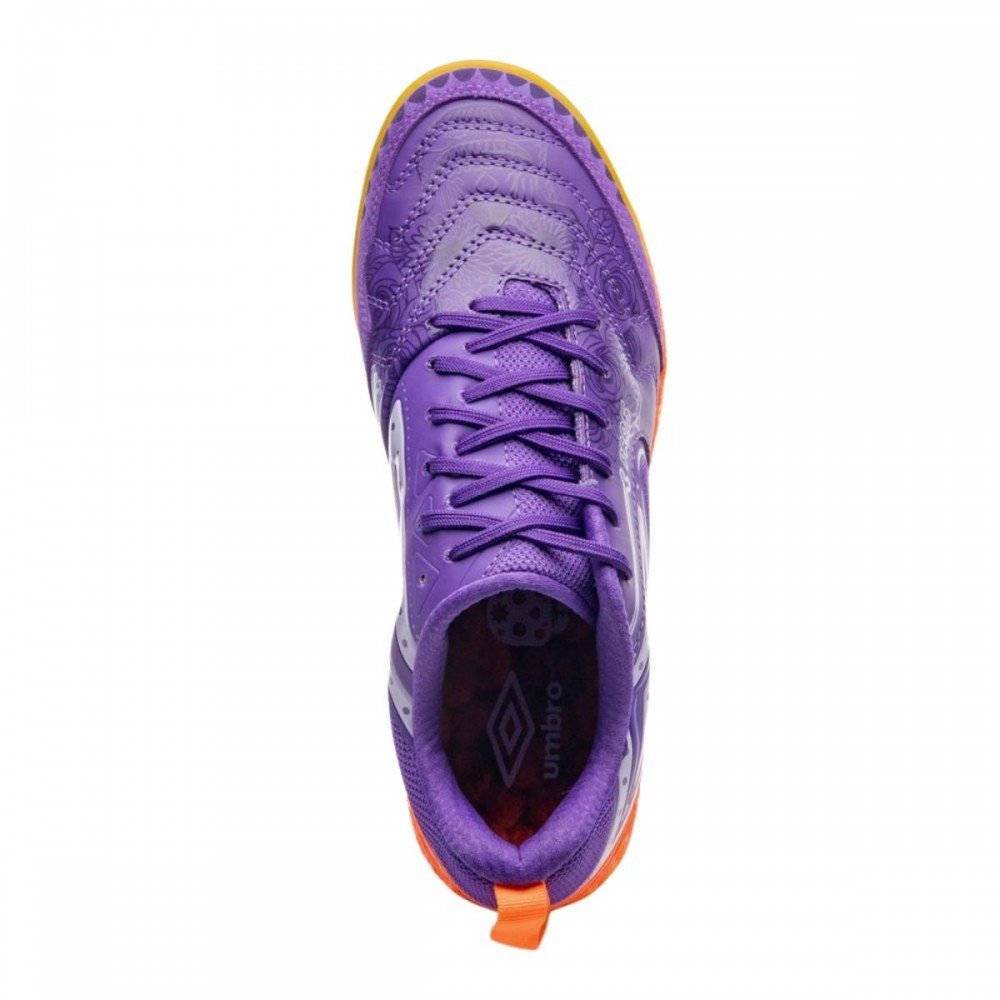 Chuteira Umbro Pro 5 Bump 060 Indoor Dia de Los Muertos Roxo 4
