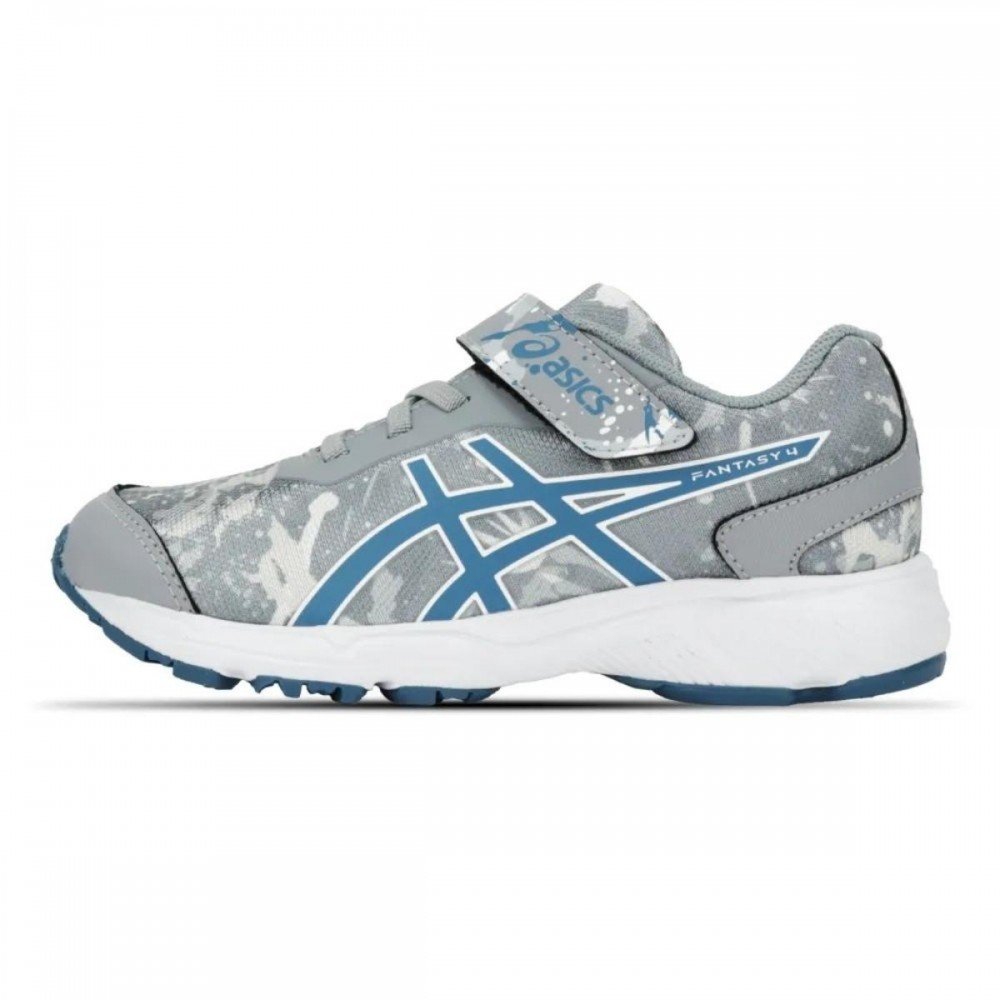 Tenis Asics Fantasy 4 1014a357021 Infantil Cinza 2