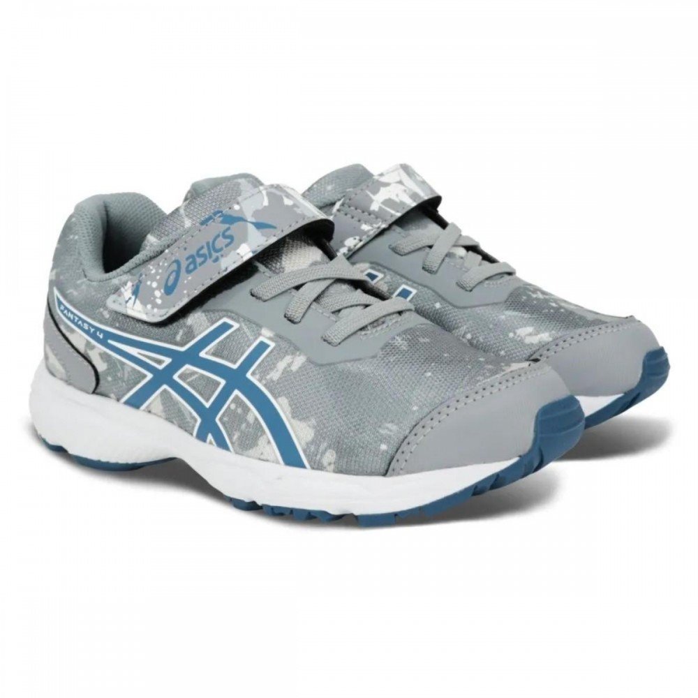 Tenis Asics Fantasy 4 1014a357021 Infantil Cinza 3