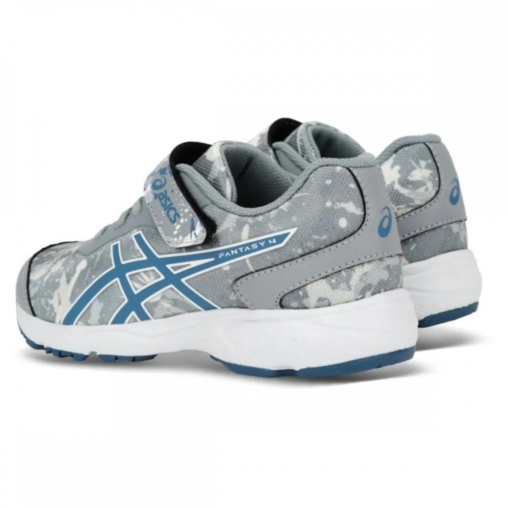 Tenis Asics Fantasy 4 1014a357021 Infantil Cinza 4