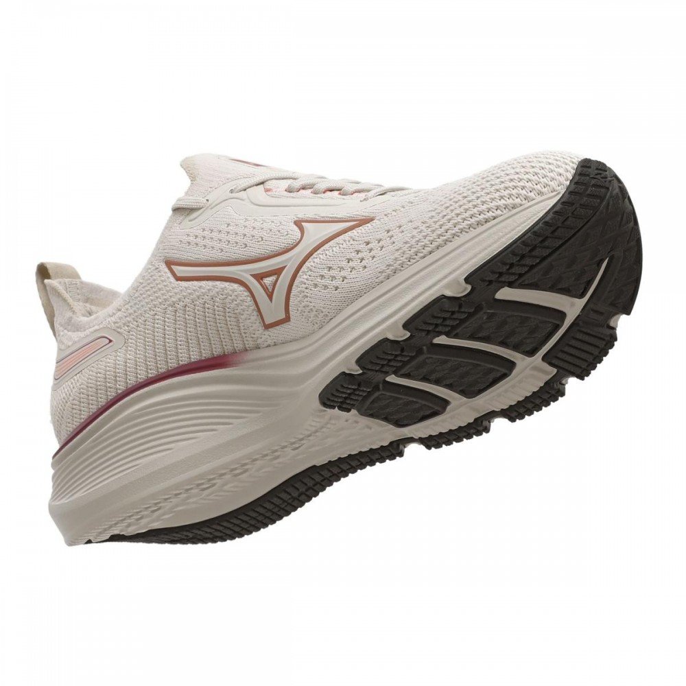 Tenis Mizuno Cool Ride 3 Arenit Feminino Off White 2
