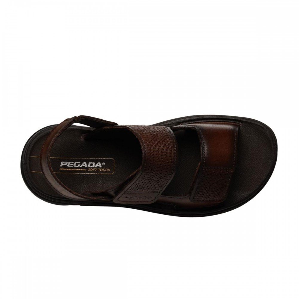 Sandalia Pegada 134402-01 Masculino Marrom 4