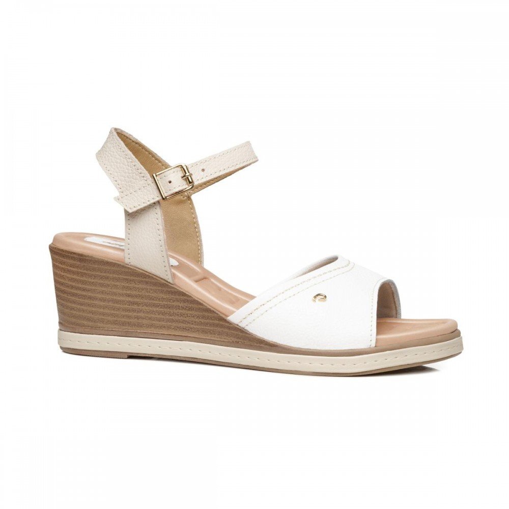 Sandalia Pegada 233952-01 Anabela Feminino