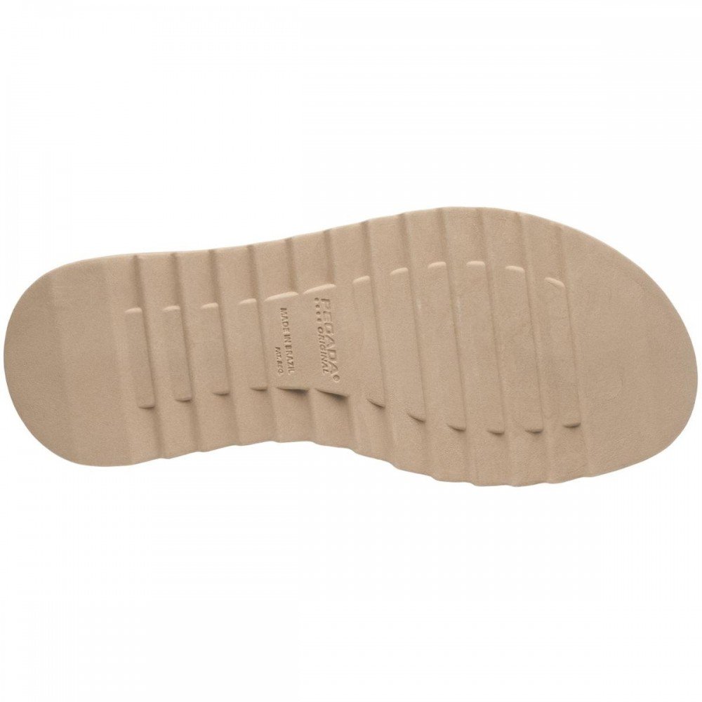 Chinelo Pegada 234455-02 Flatform Dedo Feminino Bege 5