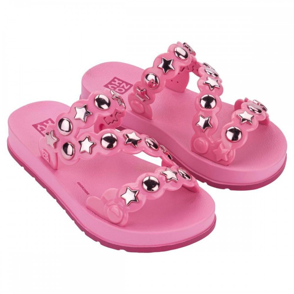 Chinelo Zaxy 19268 Spot Menina Infantil Rosa 2