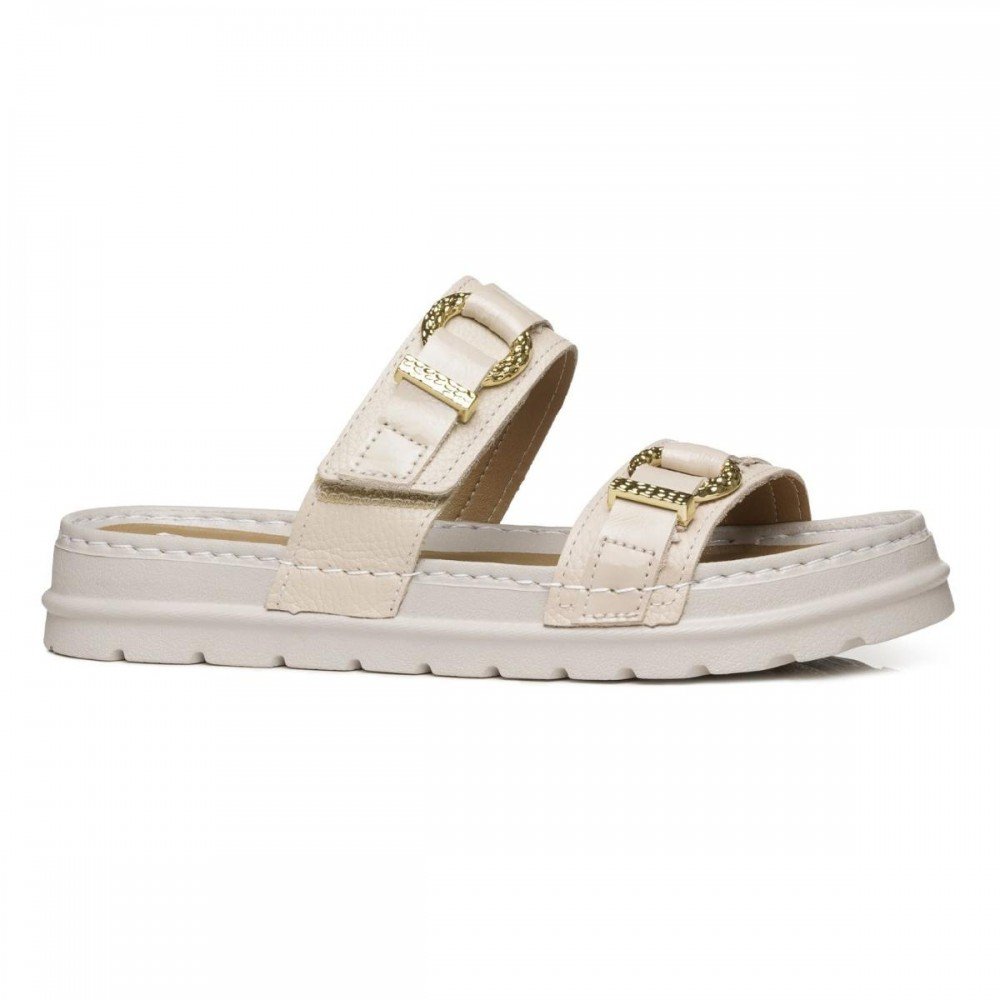 Chinelo Pegada 234703-01 Fivelas Feminino