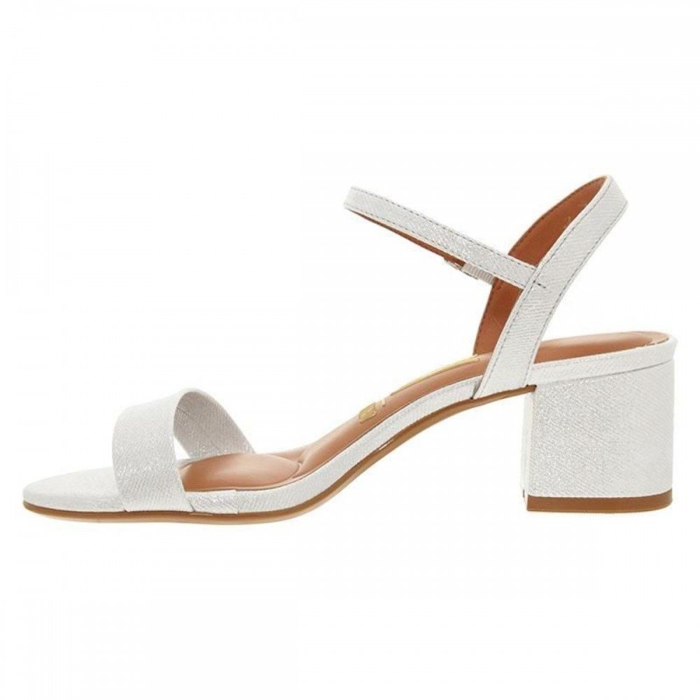 Sandalia Vizzano 6291.900.29960 Salto Bloco Feminino Prata 4