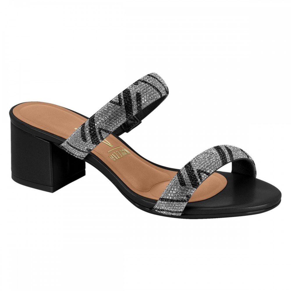 Tamanco Vizzano 6291.1191 Salto Bloco Feminino