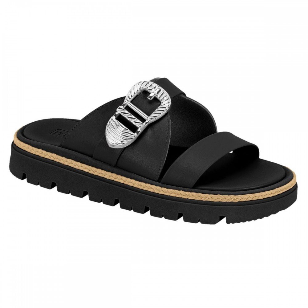 Chinelo Moleca 5504.216 Flatform Corda Feminino