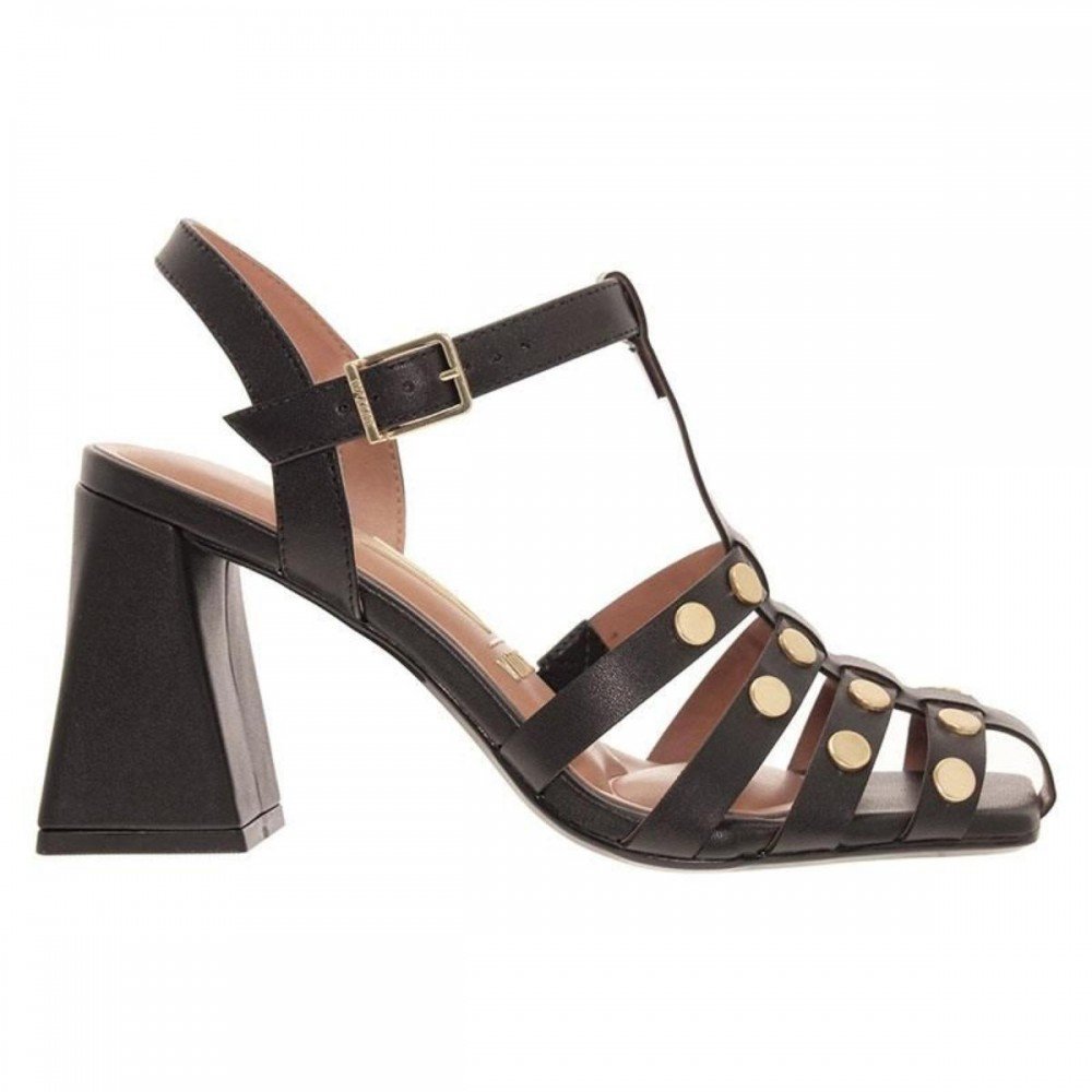 Sandalia Vizzano 6464.143 Salto Bloco Feminino Preto 3