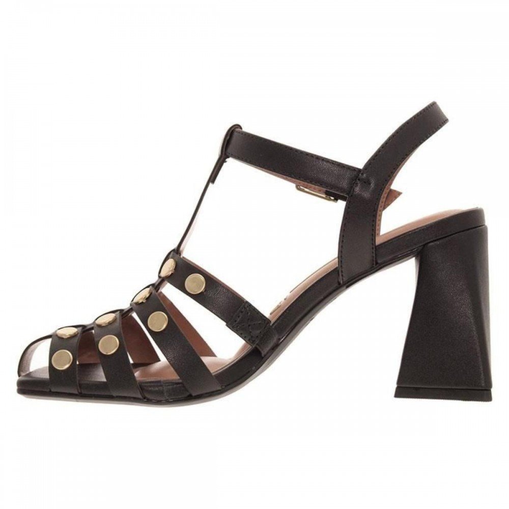 Sandalia Vizzano 6464.143 Salto Bloco Feminino Preto 4