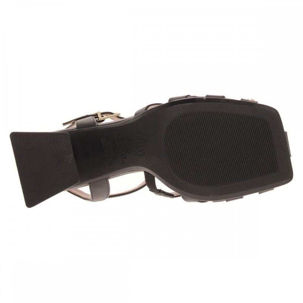 Sandalia Vizzano 6464.143 Salto Bloco Feminino Preto 6