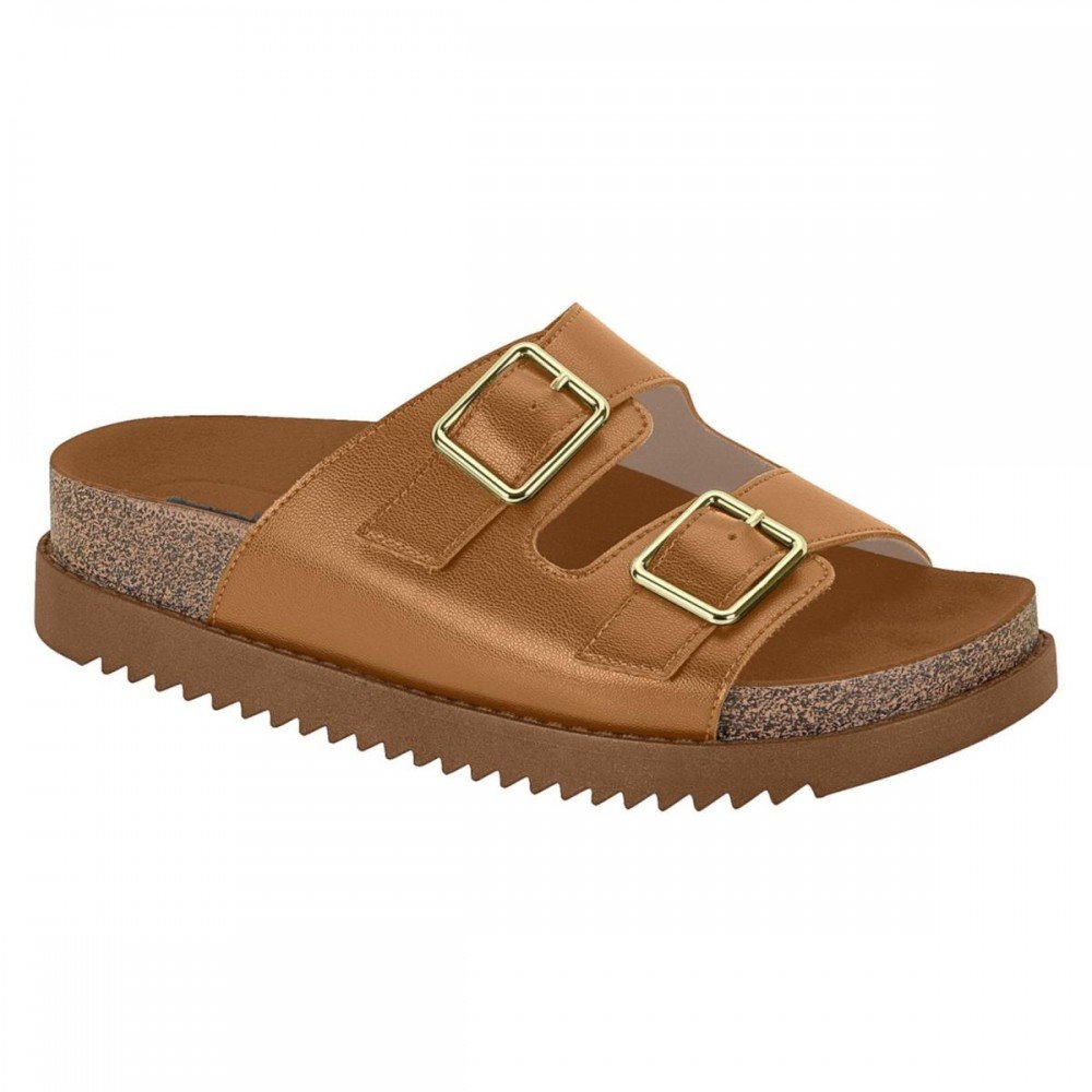 Chinelo Moleca 5500.105.9569 Flatform Fivelas Feminino