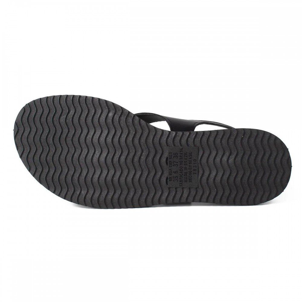 Sandalia Dakota Y9283 Flatform Feminino Preto 7