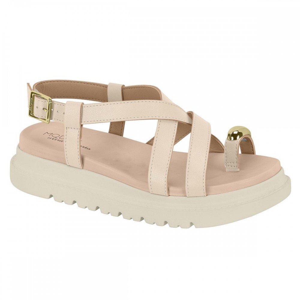 Sandalia Modare 7200.107 Papete Flatform Feminino
