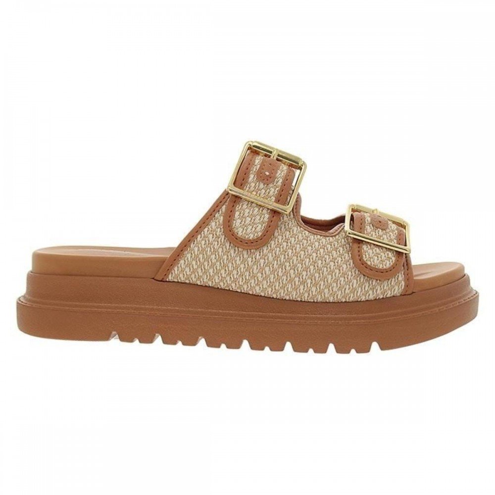 Chinelo Modare 7200.104 Flatform Feminino Camel 4