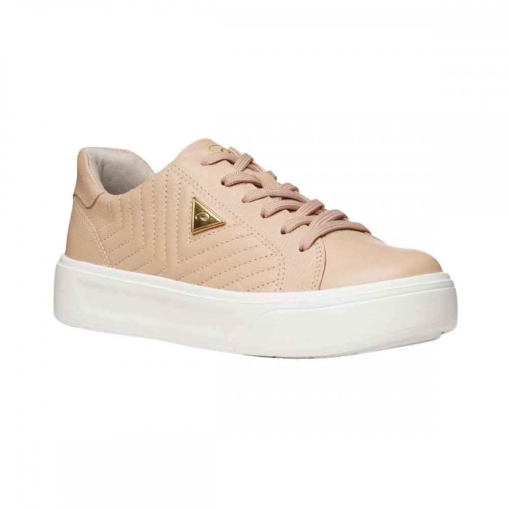 Tenis Pegada 211220-02 Flatform Feminino Bege 3