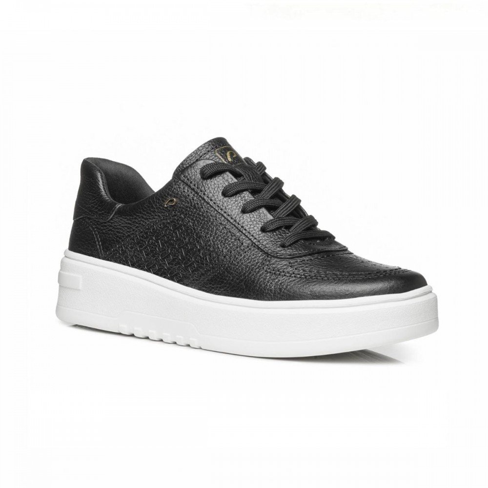 Tenis Pegada 213101-04 Flatform Feminino Preto 3