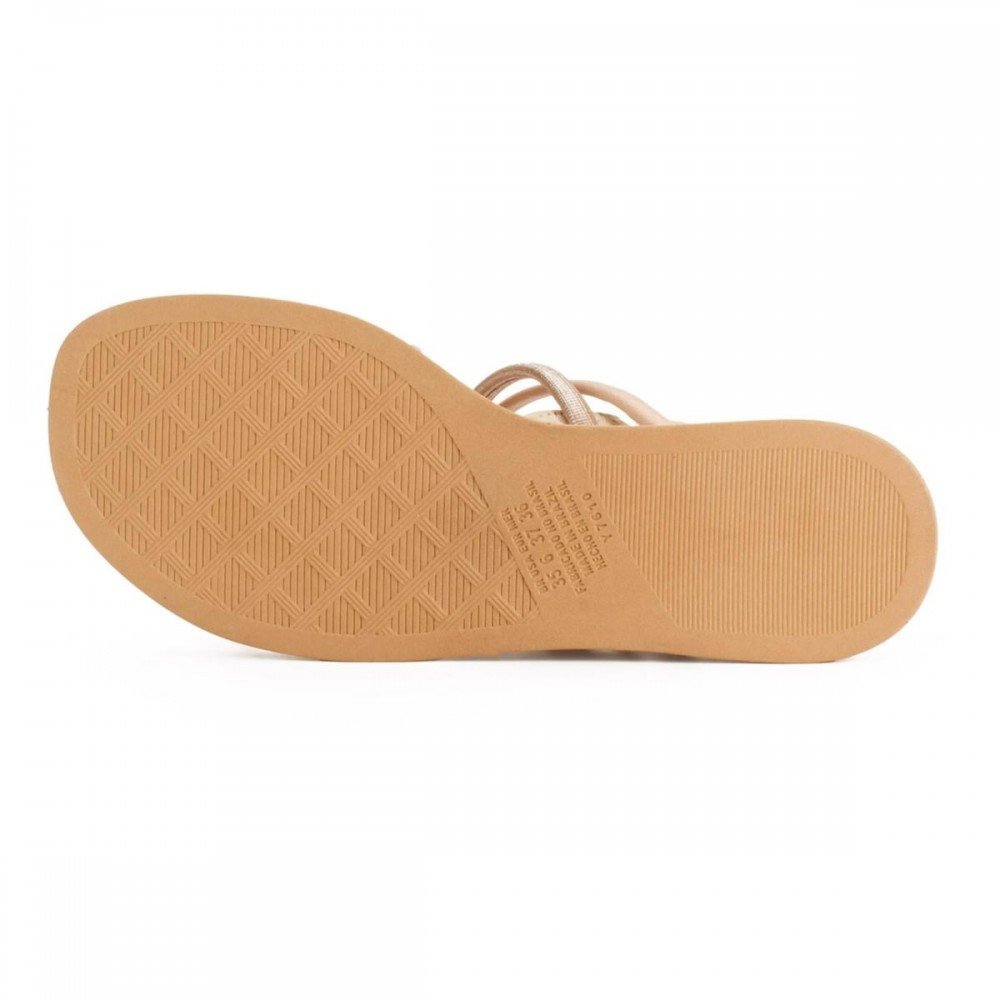 Sandalia Dakota Y9392 Papete Feminino Bege 7